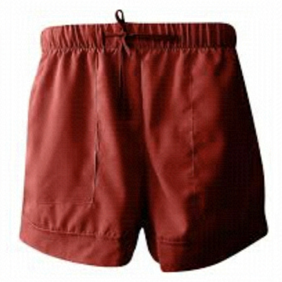 Shorts, Athletic Fit fast dry, Woman's Red Shorts, Plus Size 2x - Picture 1 of 7